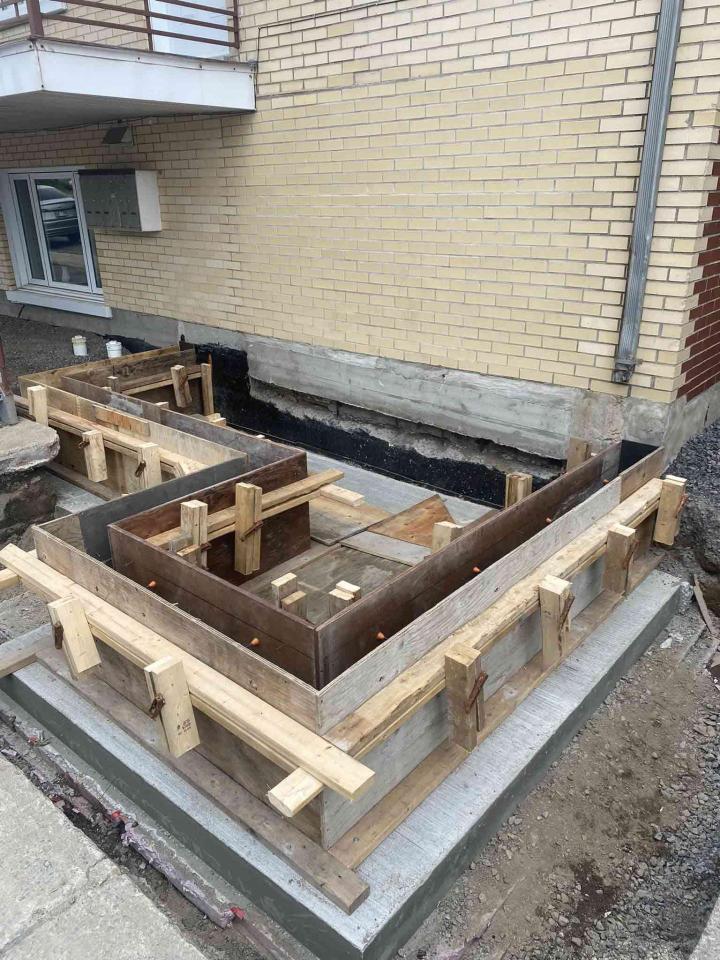 Spécialiste en coffrage de béton Ville de Québec