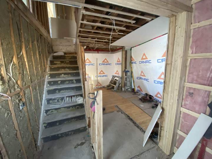 Rénovation de différentes structures intérieures et extérieures en béton