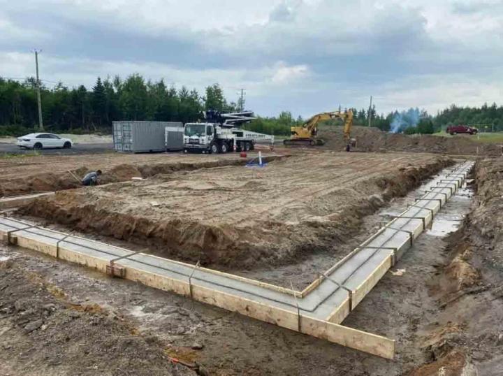 Construction de dalle de béton monolithique et structurale de Québec